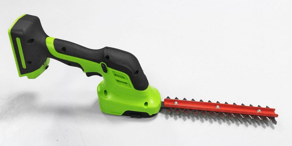 аккумуляторные садовые ножницы-кусторез гринворкс