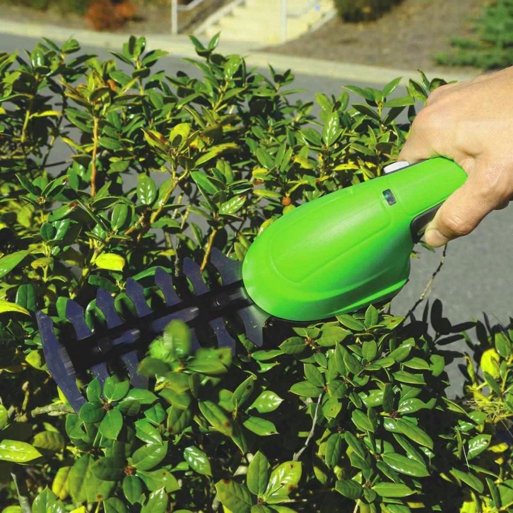 Аккумуляторные садовые ножницы-кусторез Гринворкс