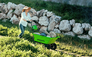 тележка гринворкс самоходная на акб