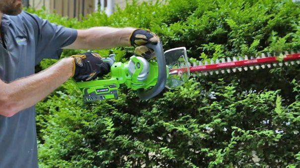 кусторез аккумуляторный гринворкс