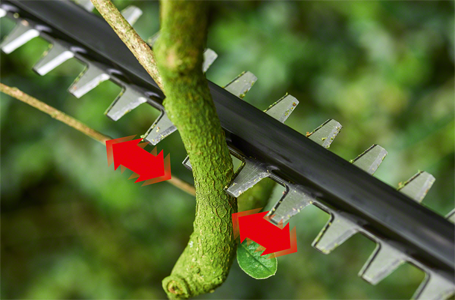 как работает кусторез гринворкс