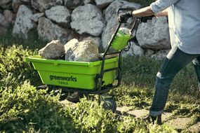 telezhka greenworks 40V