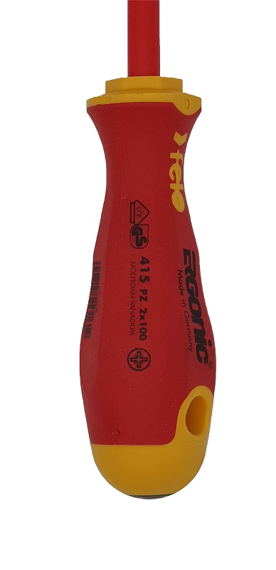 Отвёртка ERGONIC диэлектр., серия 415, PZ 2 FELO 415 203 90