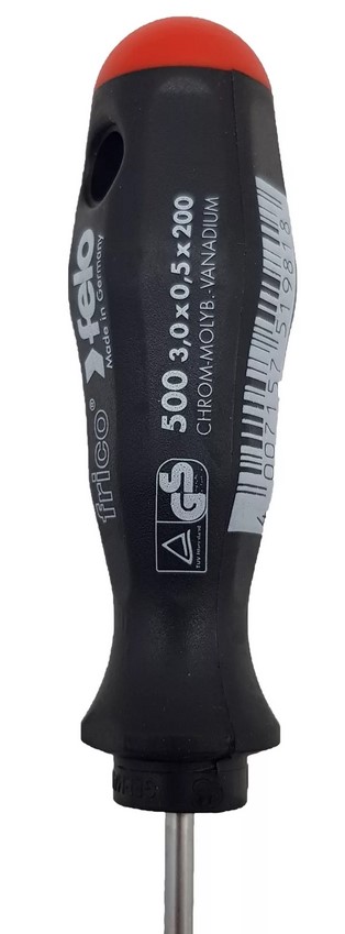 Отвертка M-TEC SL 3.0х0.5х200 FELO 50003730