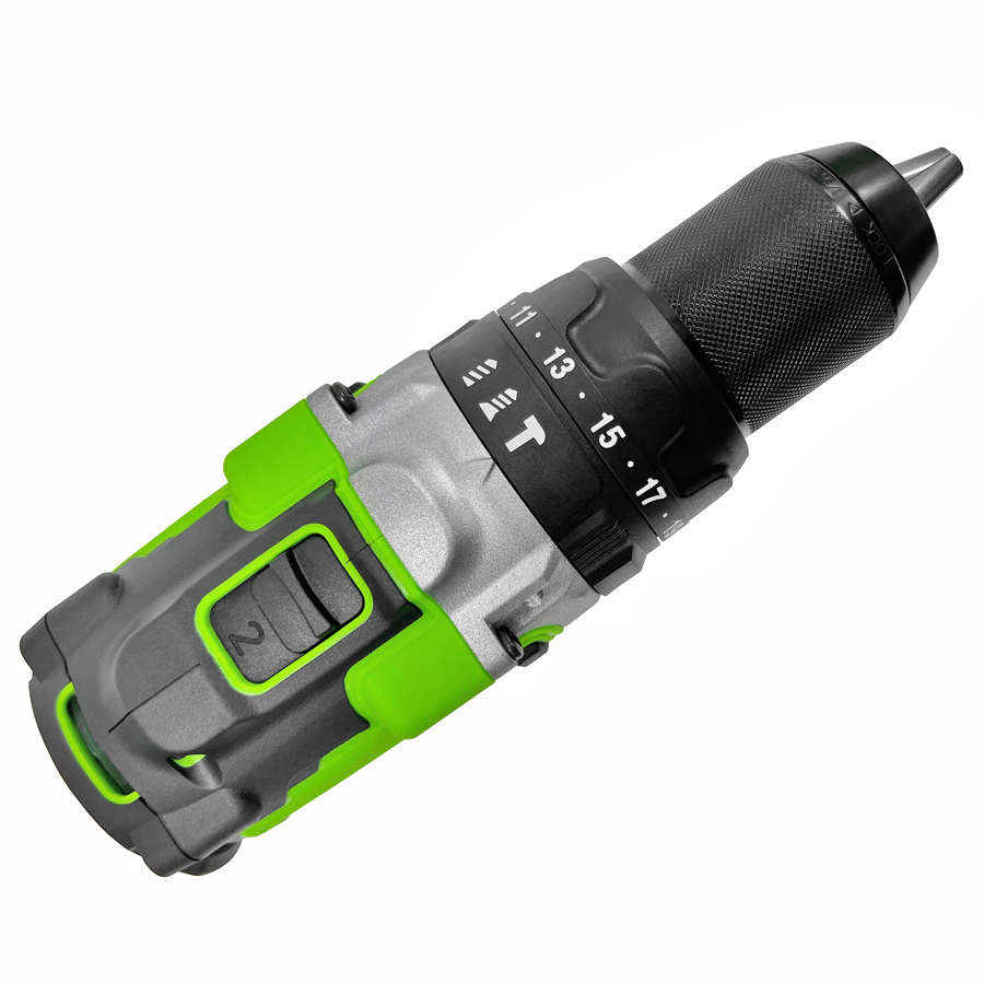 Дрель-шуруповерт ударная аккумуляторная Greenworks 24V GD24DD140 (140 Нм) 3707607, бесщёточная, без АКБ и ЗУ