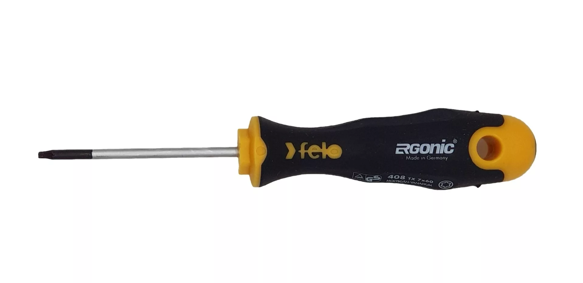Отвёртка серия 408 Ergonic, TORX T7х60 FELO 408 071 40