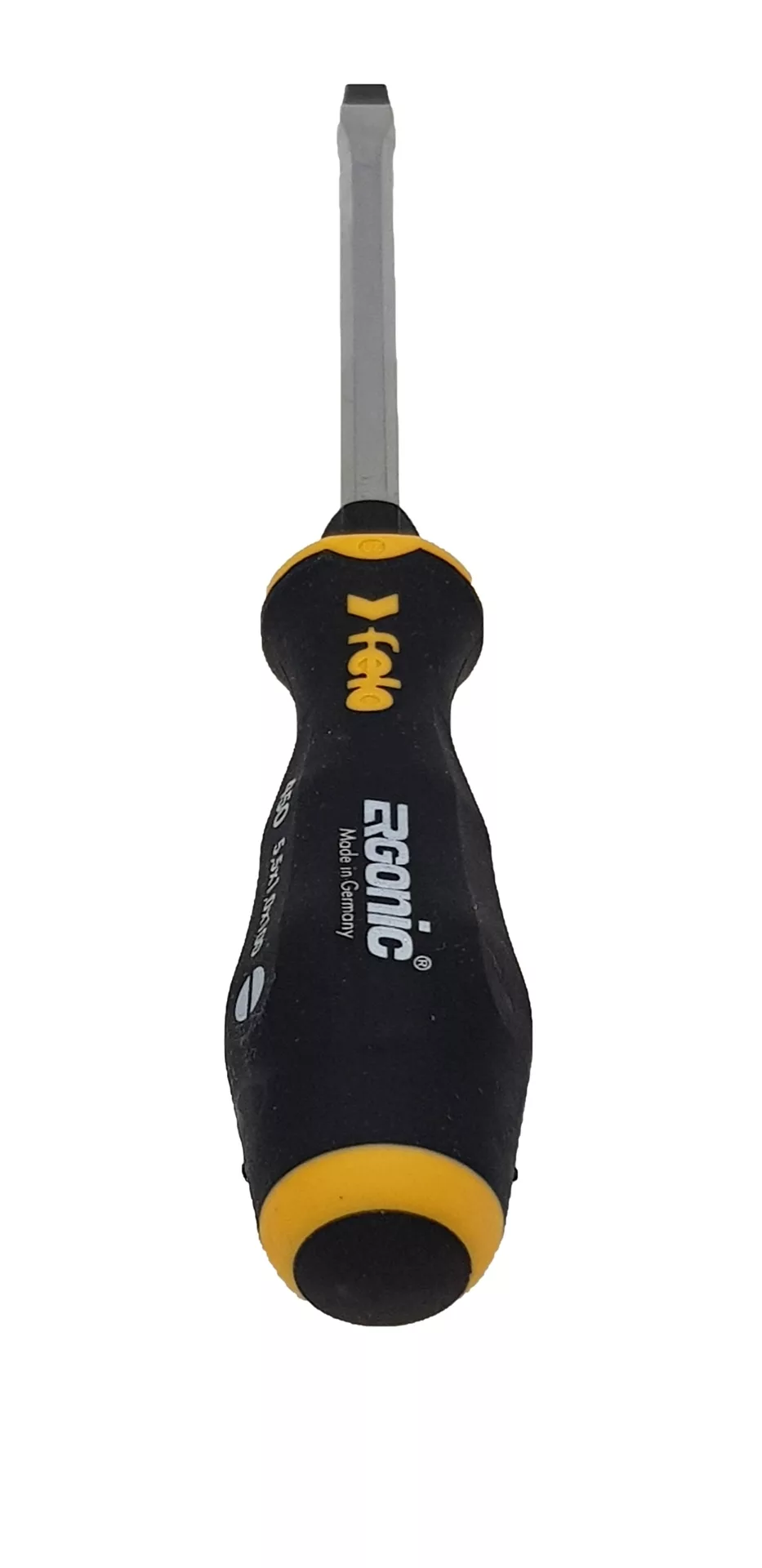 Отвертка плоская шлицевая ударная Ergonic 5,5X1,0X100 FELO 45005540