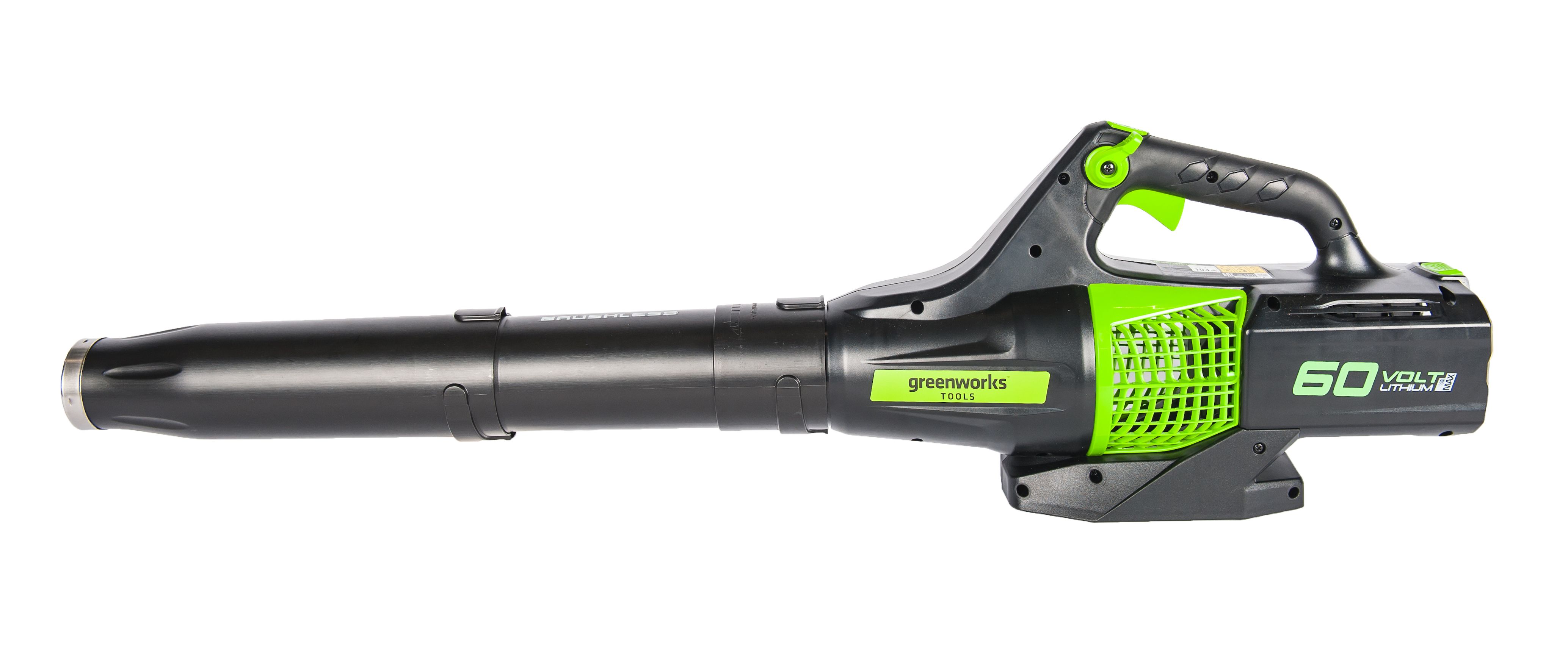 Воздуходув аккумуляторный Greenworks 60V GD60AB, бесщёточный, без АКБ и ЗУ