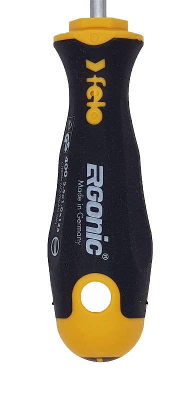 Отвёртка серия 400 Ergonic, SL5,5х1,0х125 FELO 400 554 10