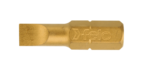 Бит 1/4", SL6,5x1,2х25, серия 020 С6,3TIN FELO 020 610 70