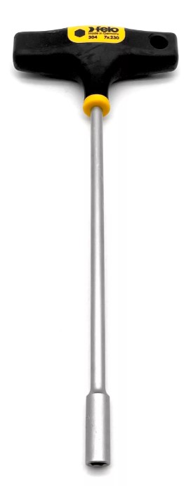 Отвёртка-головка 7х230, Т-образная, серия 304 FELO 304 078 60