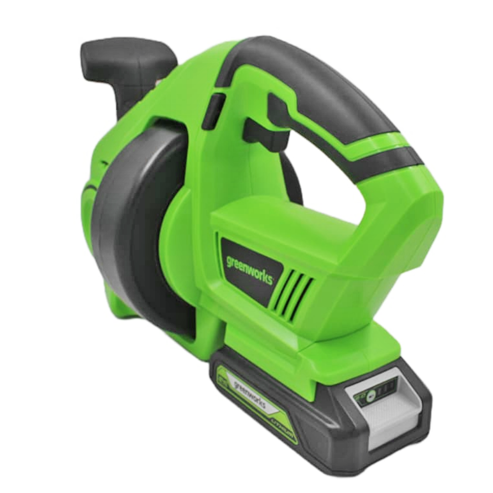 Трос сантехнический (крот) аккумуляторный Greenworks 24V G24DA 3707307, без АКБ и ЗУ