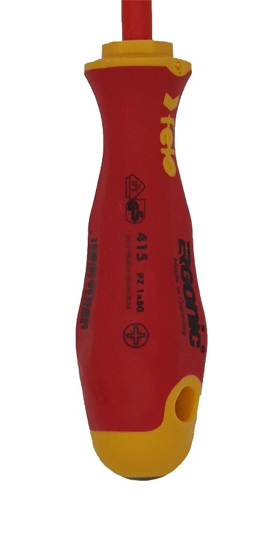 Отвёртка ERGONIC диэлектр., серия 415, PZ 1 FELO 415 102 90