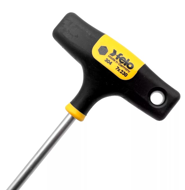 Отвёртка-головка 7х230, Т-образная, серия 304 FELO 304 078 60