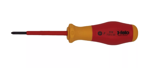 Отвертка диэлектрическая крестовая PZ0X60 Felo 91500190