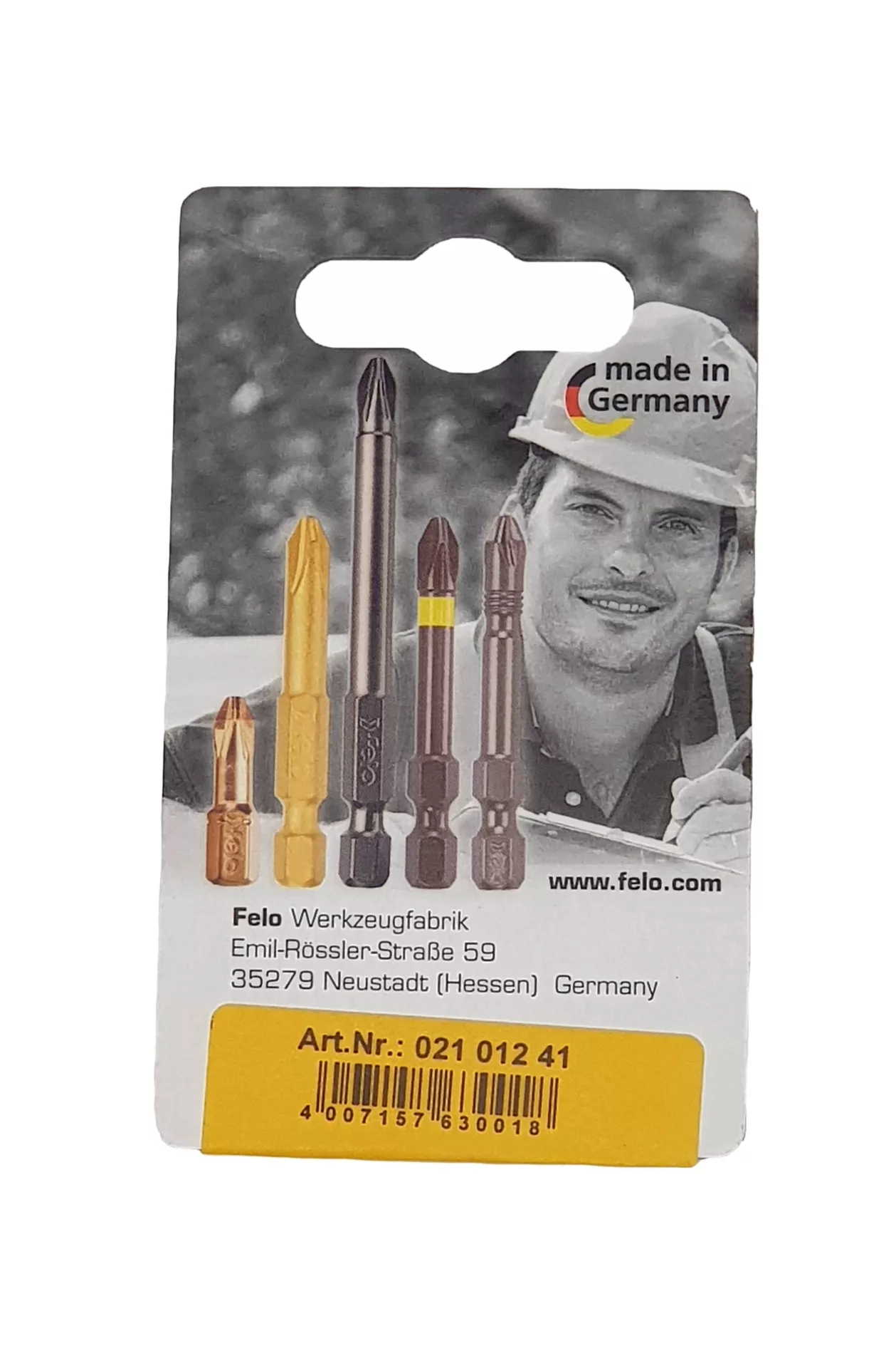 Бита крестовая ударная серия Impact PZ 1X25,2 шт FELO 021 012 41