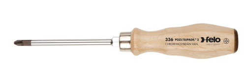 Отвертка с деревянной рукояткой ударная PZ 1Х80 FELO 33610290