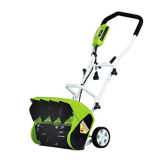 Снегоуборщик электрический Greenworks 40 см 1200W GES10