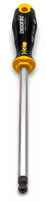 Отвертка шестигранный ключ 8,0 мм с шаровым окончанием FELO 427 805 40