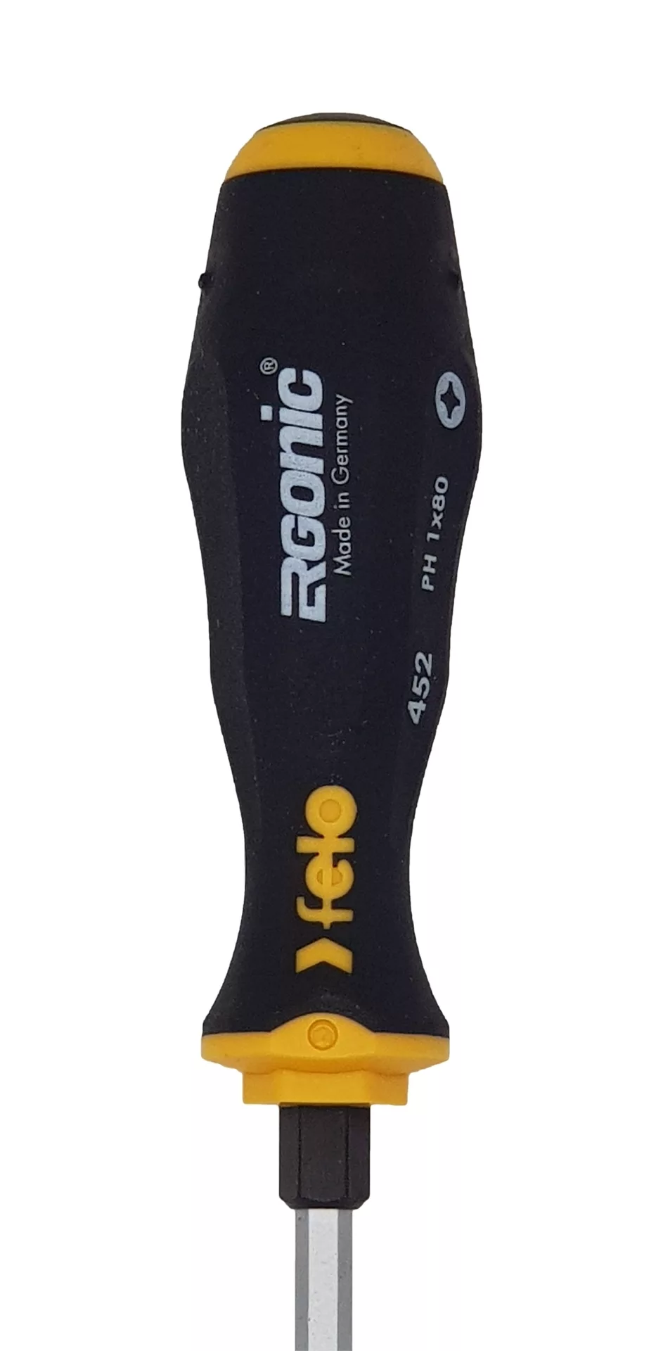 Отвертка Ergonic крестовая ударная PH 1X80 FELO 45210240