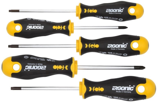 Набор отверток PZ/Tx Ergonic, 5 шт FELO 401 951 48