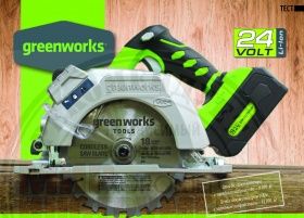 27,5 м НА ОДНОМ ЗАРЯДЕ! ТЕСТ 24-вольтной аккумуляторной дисковой пилы Greenworks серии 24V G-24