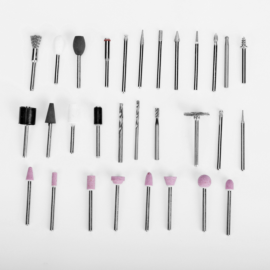 Набор оснастки для граверов Greenworks GPT-8VRT и G24RT 3503507 (216 шт.), в кейсе