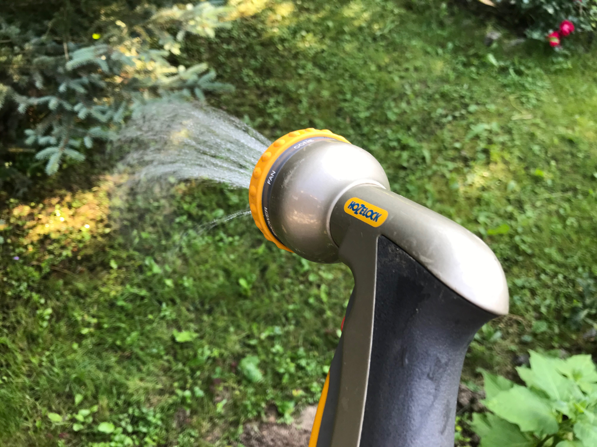 Пистолет-распылитель для полива HoZelock 2691 Multi Plus 8 режимов металлический