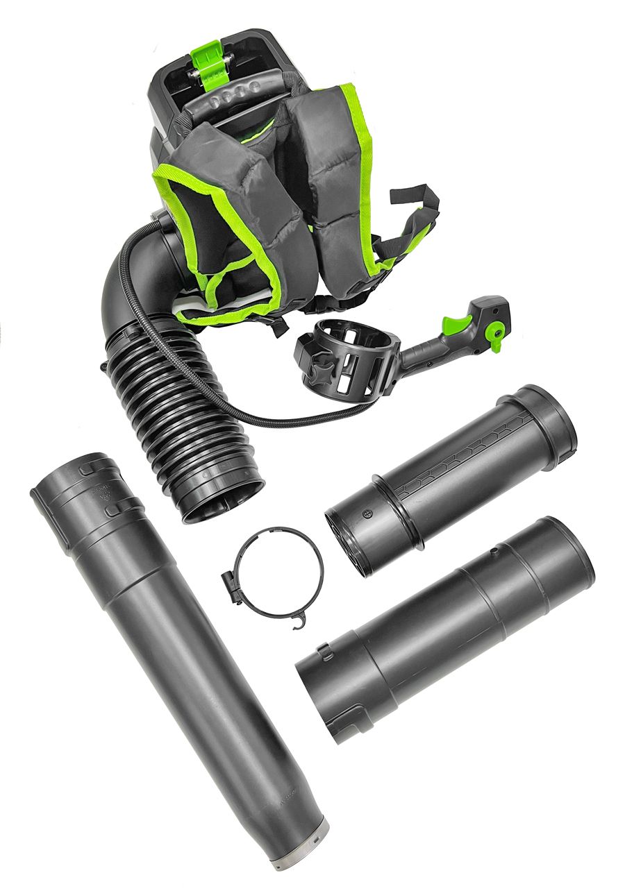 Воздуходувка аккумуляторная ранцевая Greenworks 82V GD82BPB, бесщеточная, без АКБ и ЗУ