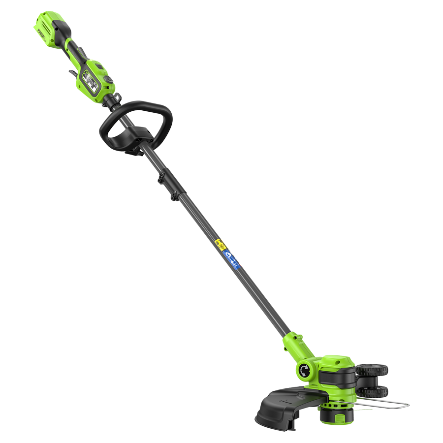 Триммер аккумуляторный Greenworks 33 см 24V GD24LT331 2113407 с пластиковым ножом, бесщеточный, без АКБ и ЗУ