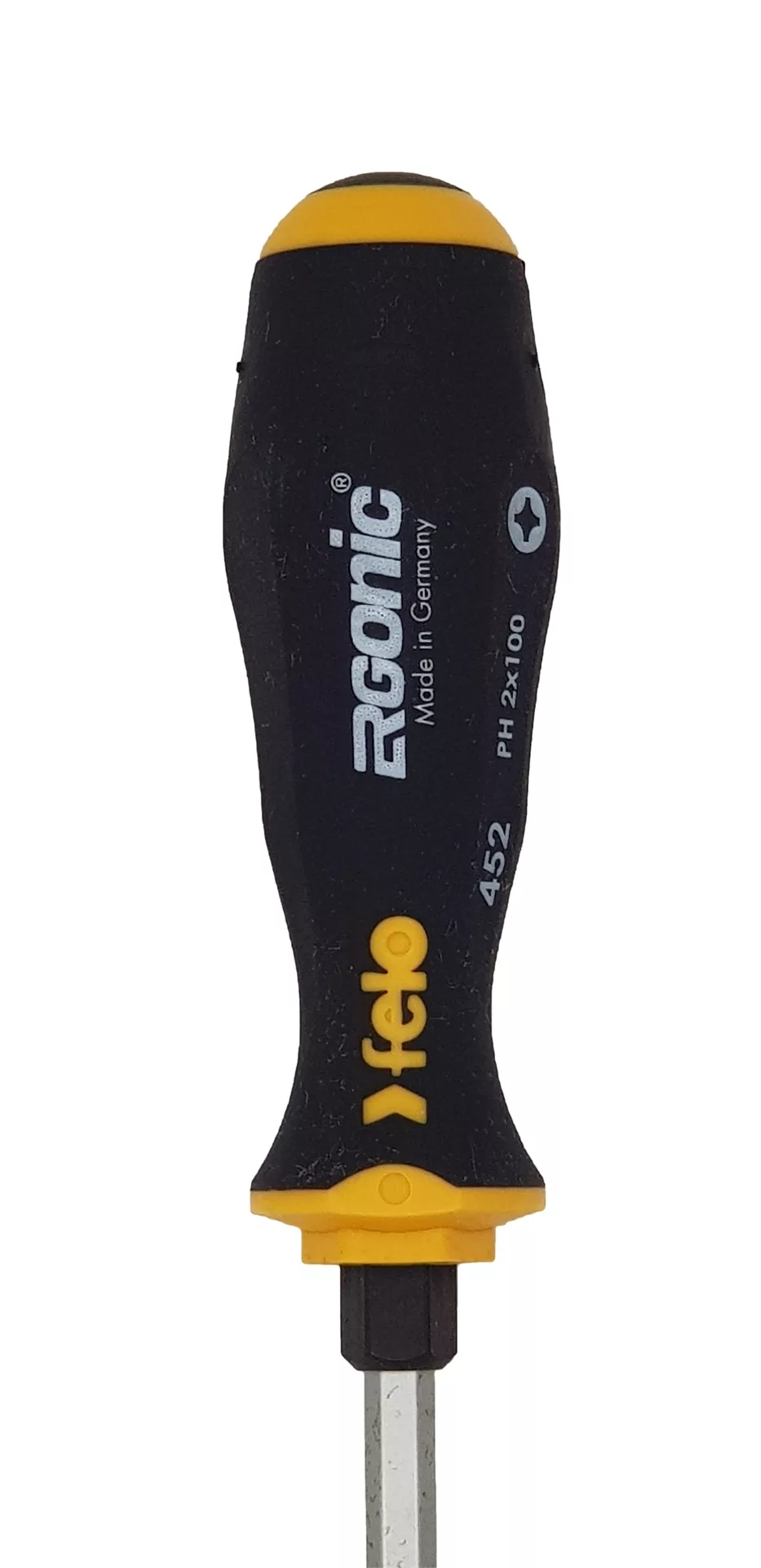 Отвертка Ergonic крестовая ударная PH 2X100 FELO 45220340