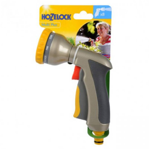 Пистолет-распылитель для полива HoZelock 2691 Multi Plus 8 режимов металлический