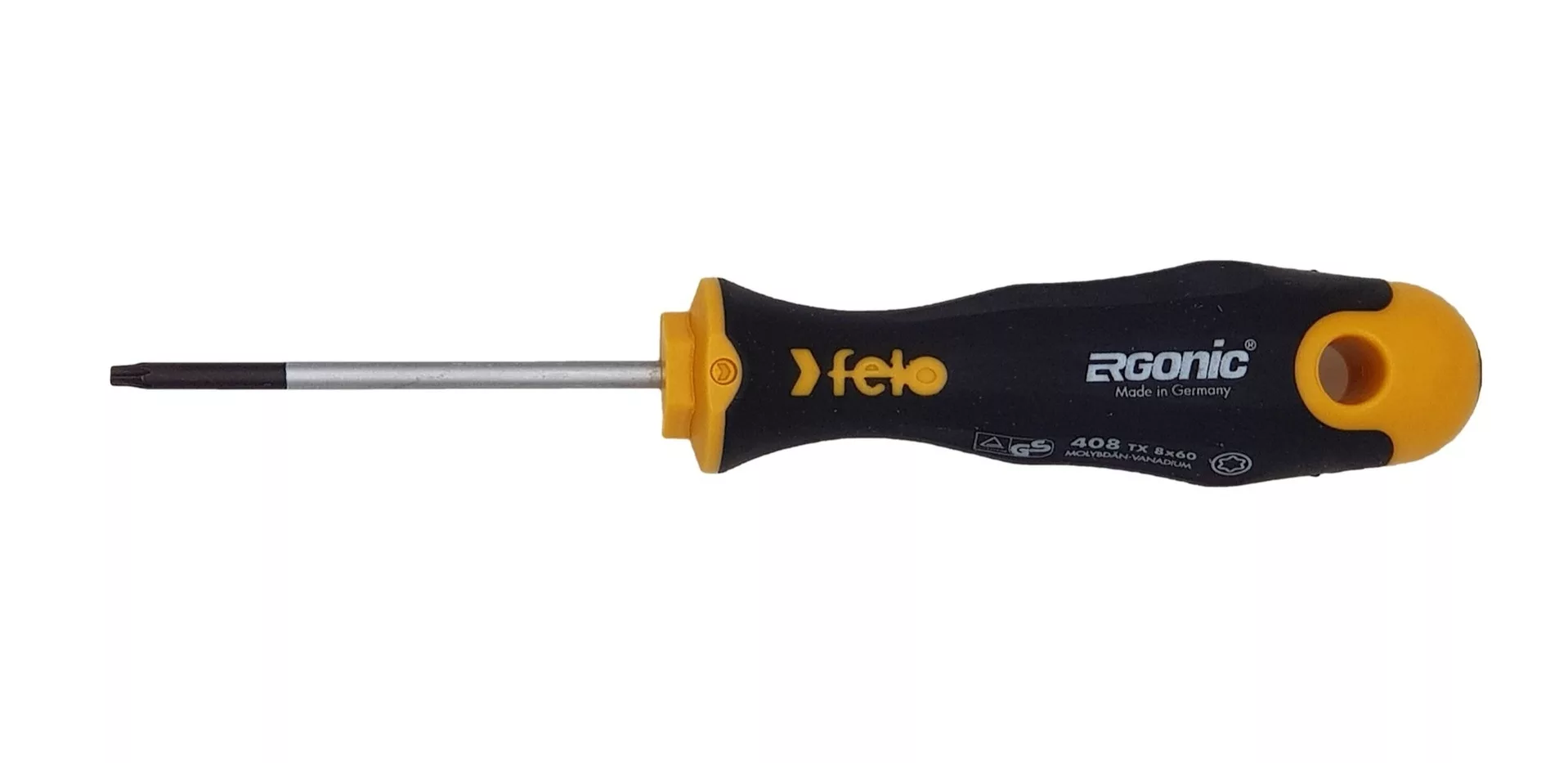 Отвёртка серия 408 Ergonic, TORX T8х60 FELO 408 083 40