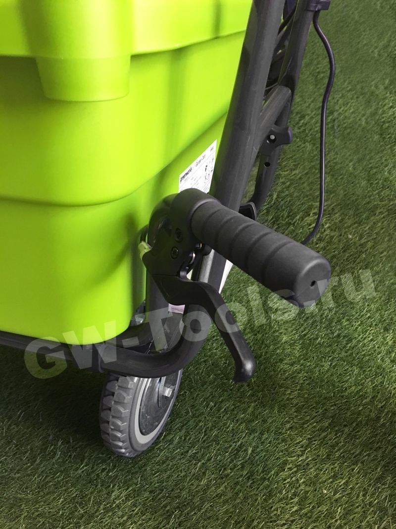 Садовая тележка самоходная Greenworks 106 л 40V G40GC, без АКБ и ЗУ