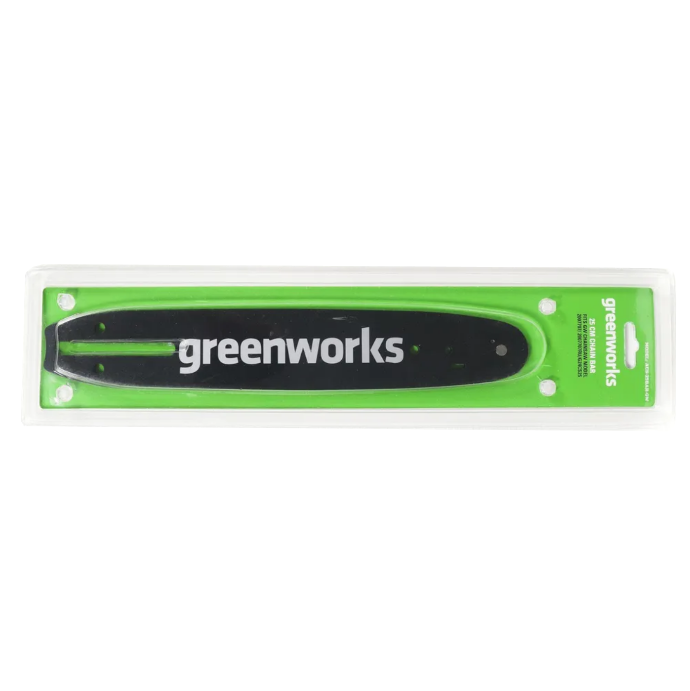 Шина пильная 25 см для пилы Greenworks 2947207