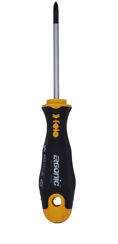 Отвёртка серия 402 Ergonic, PH1х80х4,5 FELO 402 102 10