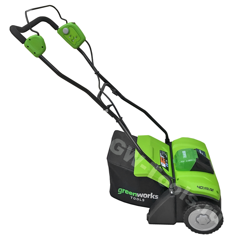 Аэратор-вертикуттер аккумуляторный 35 см Greenworks 40V, без АКБ и ЗУ