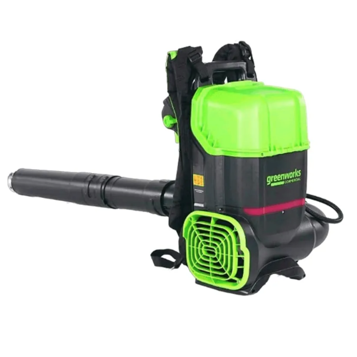 Воздуходув аккумуляторный, ранцевый Greenworks 82V GD82BP2 2408307, бесщеточный, без АКБ и ЗУ