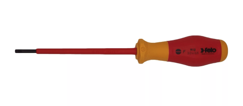 Отвертка диэлектрическая шлицевая SL3,0x0,5x100 Felo 91303090