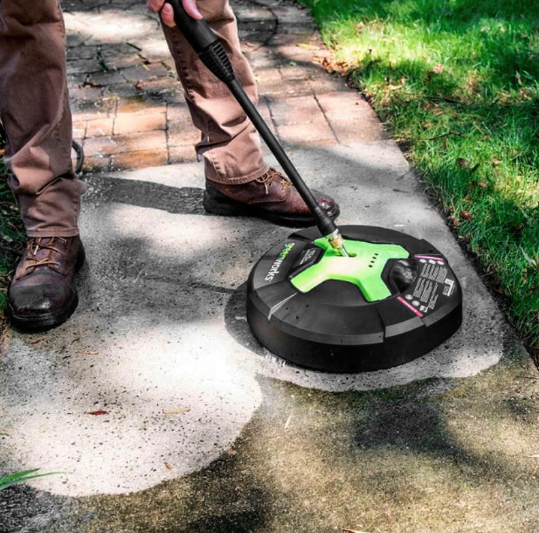 Насадка для очистки поверхностей 38 см для моек высокого давления 250 бар Greenworks GPWG8II, GDPW-Semi-P15, GDPW-Semi-P20 230V и GDPW60DP 60V 5201707