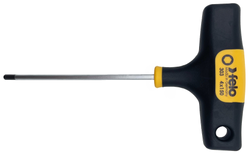 Отвёртка шестигр. 4х150,Т-образная, серия 303 FELO 303 045 60