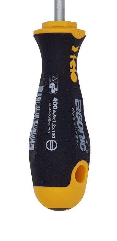 Отвёртка серия 400 Ergonic, SL6,5х1,2х150 FELO 400 655 10