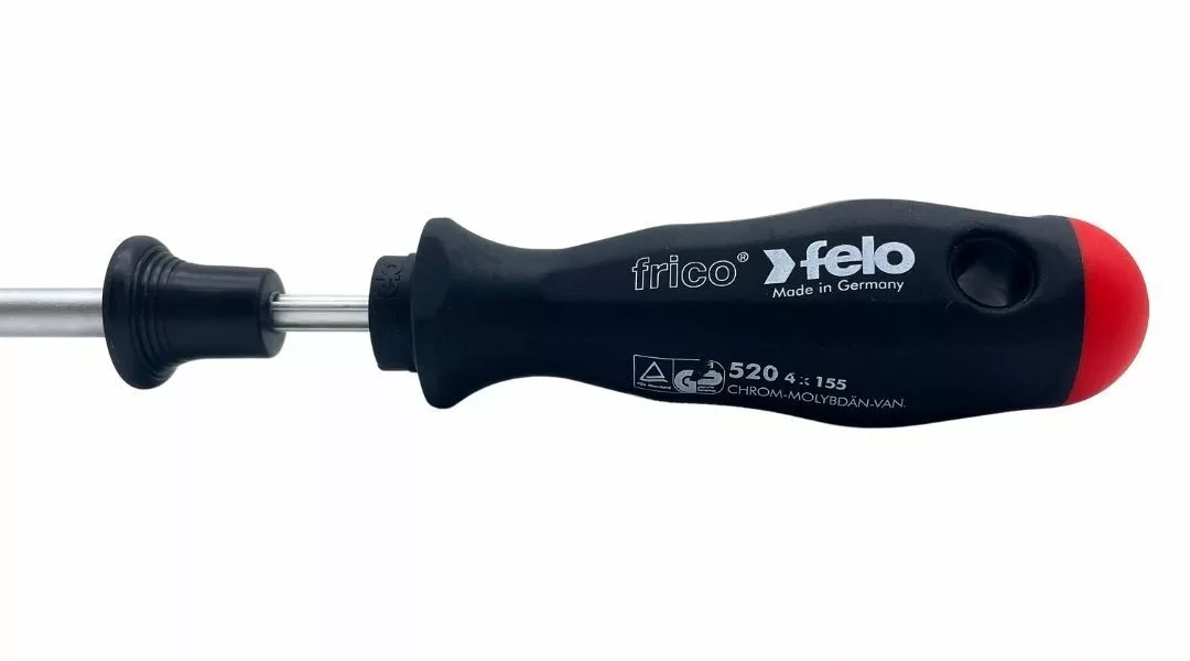 Отвёртка серия 520, SL 4,0х0,8х155 FELO 520 045 10