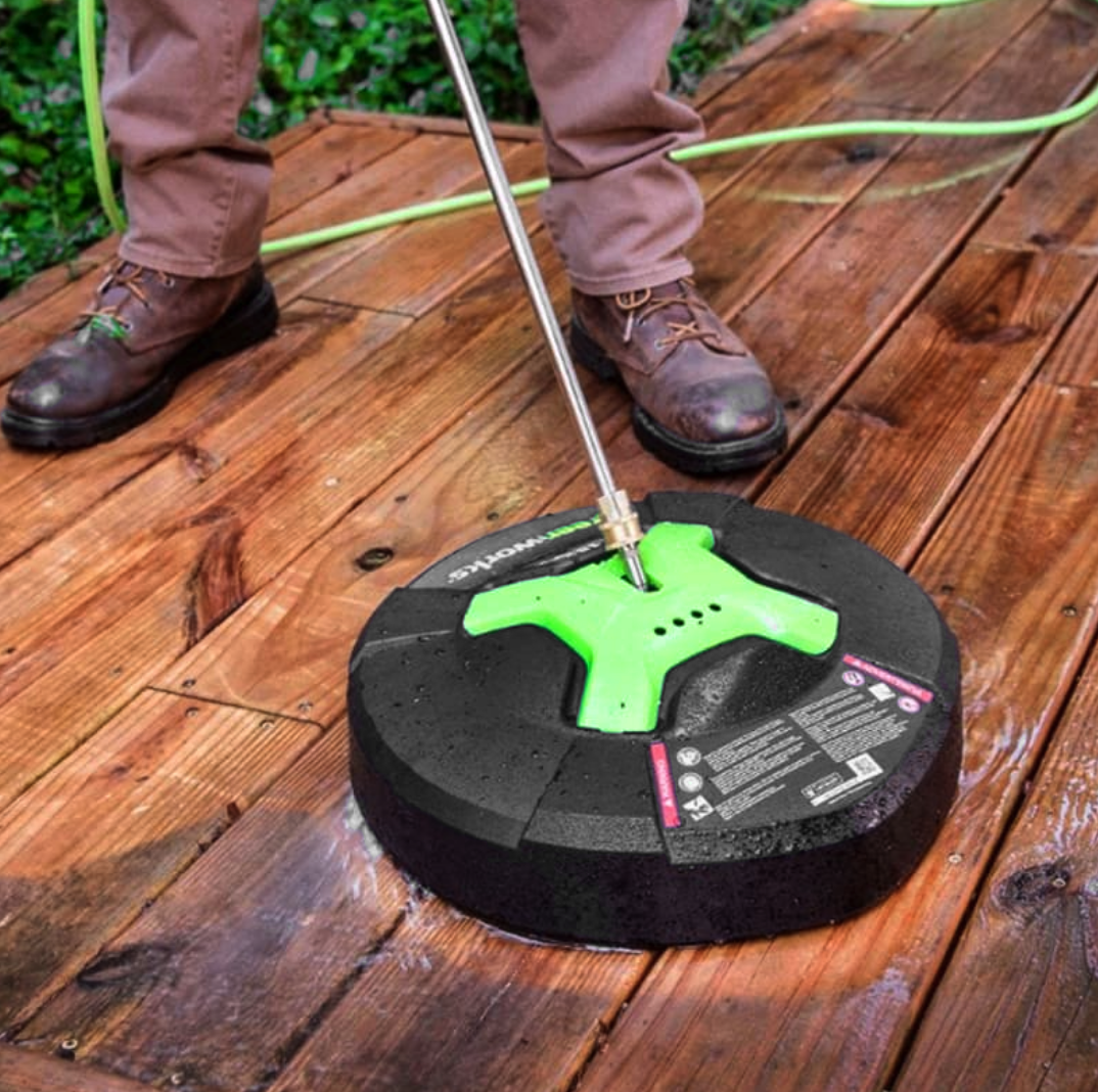 Насадка для очистки поверхностей 38 см для моек высокого давления 250 бар Greenworks GPWG8II, GDPW-Semi-P15, GDPW-Semi-P20 230V и GDPW60DP 60V 5201707