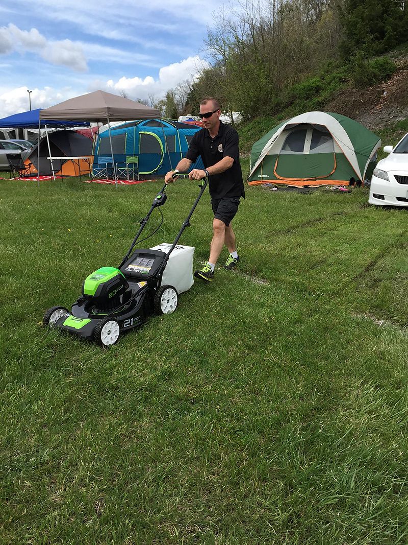 Газонокосилка аккумуляторная Greenworks 51 см 80V GD80LM51, бесщёточная, без АКБ и ЗУ