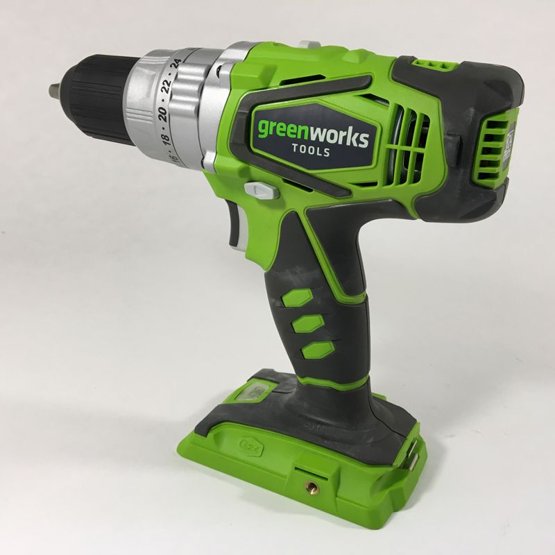 Дрель-шуруповёрт ударная аккумуляторная Greenworks 24V G24CD