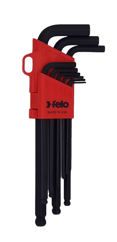 Набор шестигранников с кулачком, 9 шт., серия 355 (в блистере) FELO 355 009 01