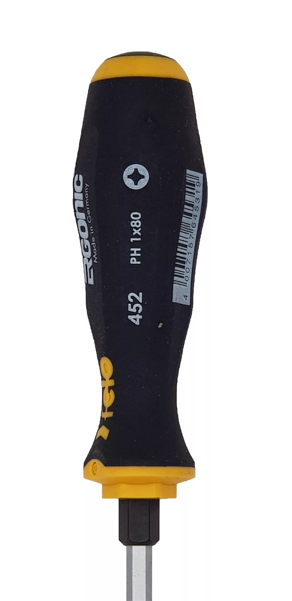 Отвертка Ergonic крестовая ударная PH 1X80 FELO 45210240