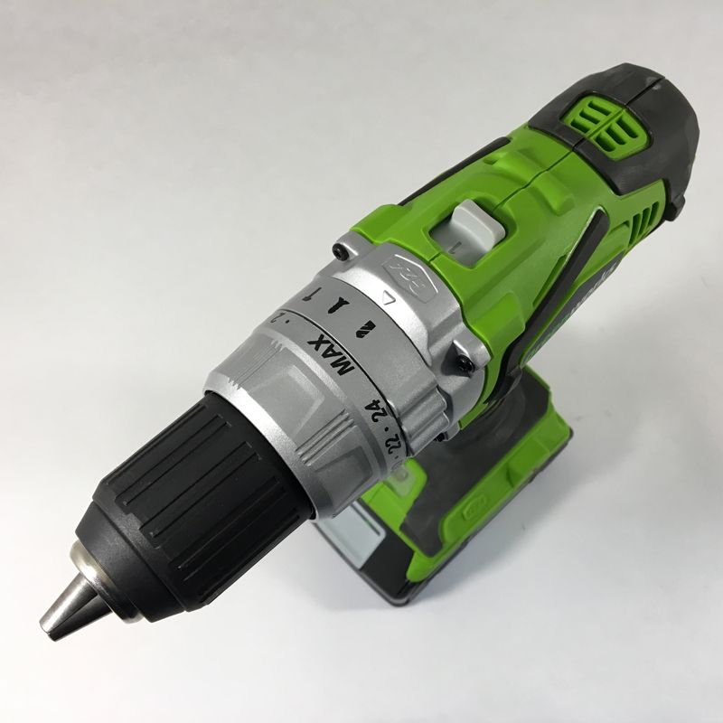 Дрель-шуруповёрт ударная аккумуляторная Greenworks 24V G24CD