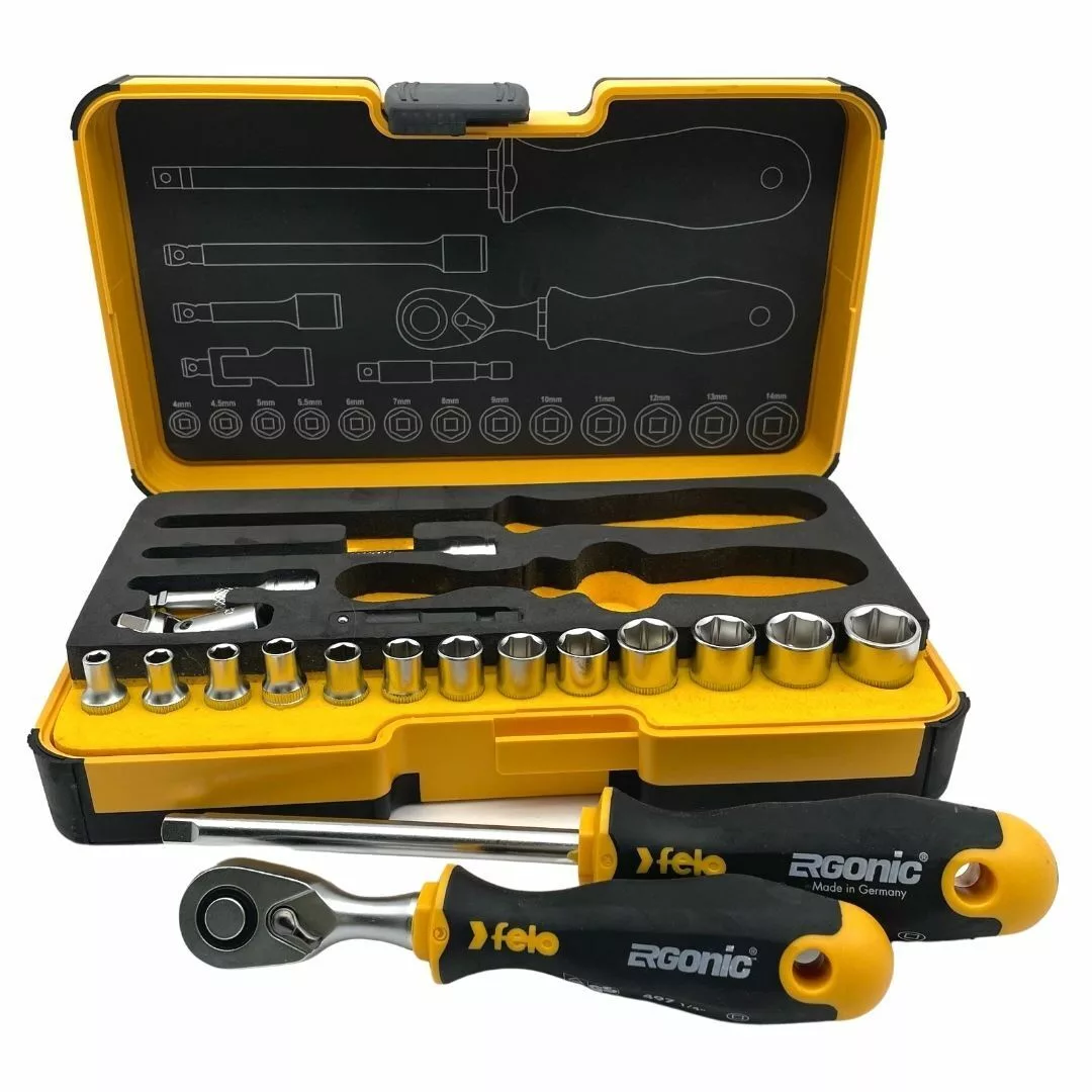 Инструм. набор "FELO R-GO 19", 19 предм., серия 057 FELO 057 819 06